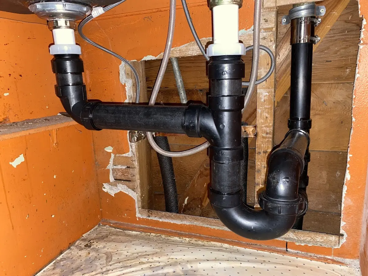 Professional Plumbing Inspection equipment and tools on the job in Petoskey